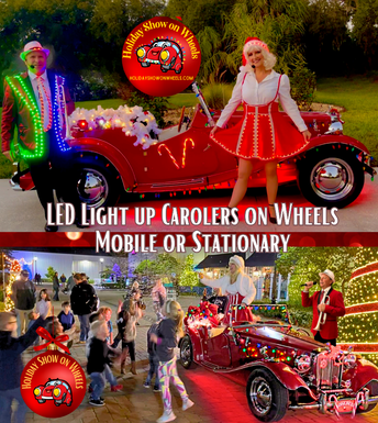 Orlando Carolers, Holiday Show on Wheels, Christmas Carolers Orlando